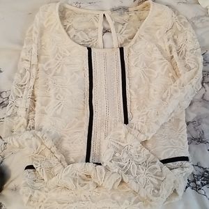 Lace dress top